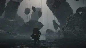 Death Stranding 2 Mysterious Landscape Wallpaper