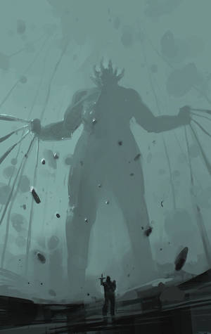 Death Stranding Digital Drawing Iphone Wallpaper