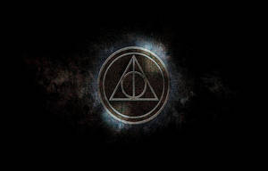 Deathly Hallows Symbol Harry Potter Ipad Wallpaper
