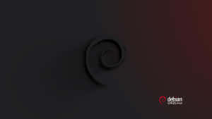 Debian Dark Gradient Wallpaper Wallpaper