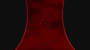 Debian Red Spiral Abstract Wallpaper