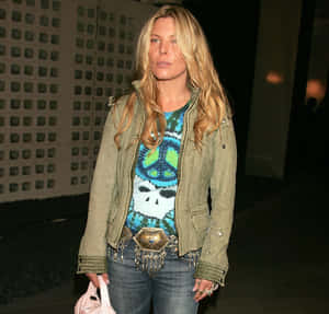 Deborah Kara Unger Casual Event Appearance Wallpaper