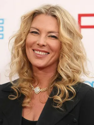 Deborah Kara Unger Smiling Portrait Wallpaper