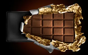 Decadent Brown Chocolate Bars Wallpaper