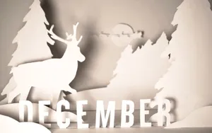 December Month Art Wallpaper