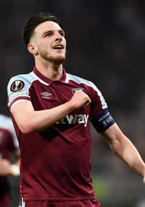 Declan Rice West Ham United Emotion Wallpaper