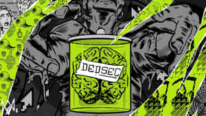 Dedsec Brain Energy Drink Illustration Wallpaper