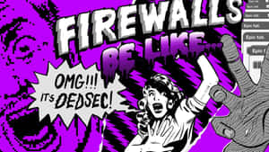 Dedsec Firewalls Comic Style Artwork Wallpaper