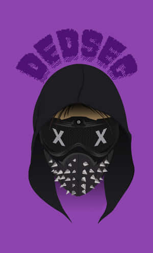 Dedsec Hacker Mask Artwork Wallpaper