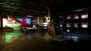 Dedsec_ Hackers_ Hideout_ Interior Wallpaper