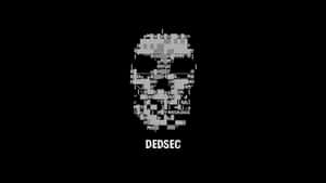 Dedsec Skull A S C I I Art Wallpaper