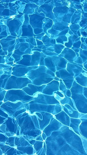 Deep Blue Tranquility - Sparkling Pool Water Wallpaper