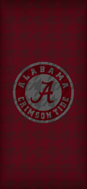 Deep Red Alabama Football Iphone Wallpaper