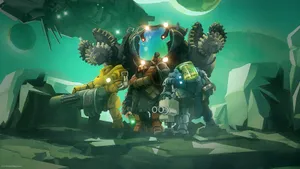 Deep_ Rock_ Galactic_ Team_ Artwork Wallpaper