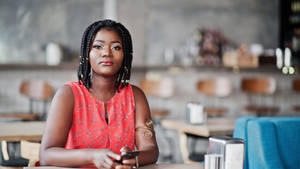 Deep Thought - Portrait Of An African Woman Wallpaper