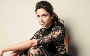 Deepika Padukone Lace Dress Wallpaper