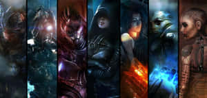 Definitive Space Heroes - Mass Effect Characters Featured Group Image Wallpaper