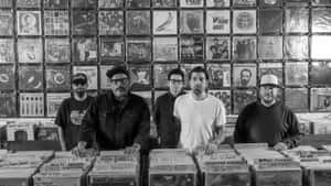 Deftones Band In Record Store Wallpaper