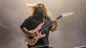 Deftones Guitarist Live Performance Wallpaper