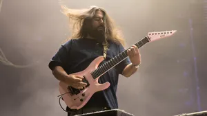 Deftones Guitarist Live Performance Wallpaper