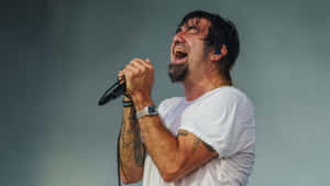Deftones Live Vocal Performance Wallpaper