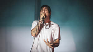 Deftones Live Vocal Performance Wallpaper
