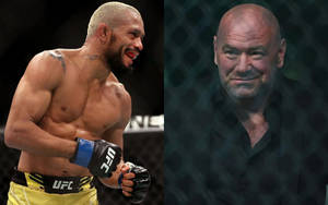 Deiveson Figueiredo And Dana White Wallpaper