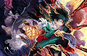 Deku, Hero Of My Hero Academia Wallpaper