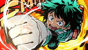 Deku My Hero Academia Anime Detroit Smash Wallpaper