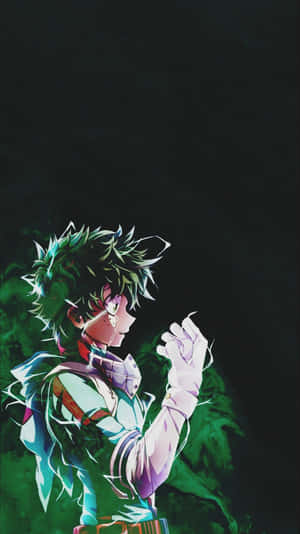 Deku Power Unleashed Wallpaper