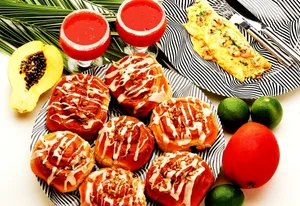 Delectable Cinnamon Rolls Wallpaper