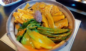 Delectable Kare-kare On A Pot Wallpaper