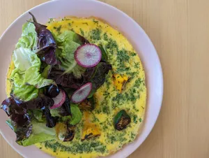 Delicious And Colorful Meal Presentation Wallpaper