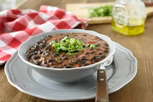 Delicious And Nutritious Black Bean Soup Wallpaper