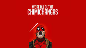 Delicious Chimichangas Platter Wallpaper