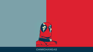 Delicious Chimichangas Platter Wallpaper