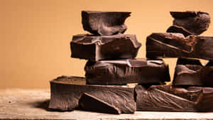 Delicious Dark Chocolate Bars Wallpaper