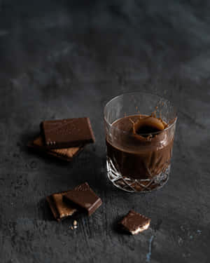 Delicious Dark Chocolate Treats Wallpaper