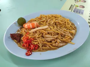 Delicious Hokkien Mee Dish Wallpaper