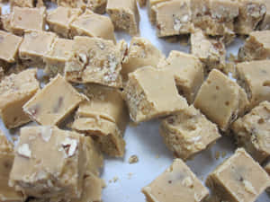 Delicious Homemade Penuche Fudge Wallpaper