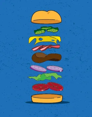 Delicious Krabby Patty From The World Of Spongebob Squarepants Wallpaper