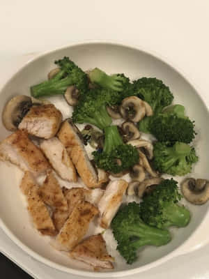 Delicious Minimalist Food Platter Wallpaper