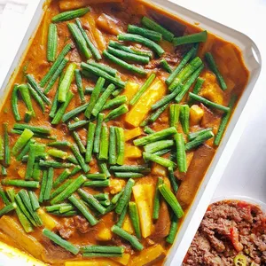 Delicious Serving Of A Vegan Kare-kare Wallpaper