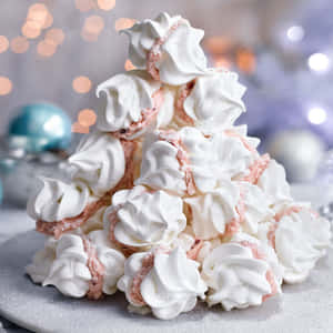 Delicious Vanilla Meringue Wallpaper