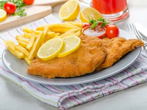 Delicious Wiener Schnitzel Wallpaper