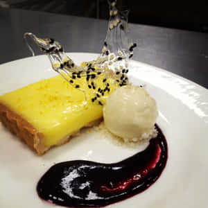 Delicious Winter Dessert Spread Wallpaper