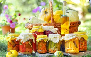 Delicious Winter Meal By The Fire Wallpaper