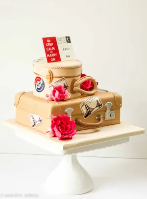 Deliciously Decorated Cake Fondant Wallpaper