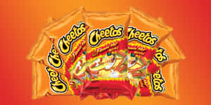 Deliciously Spicy Hot Cheetos Wallpaper