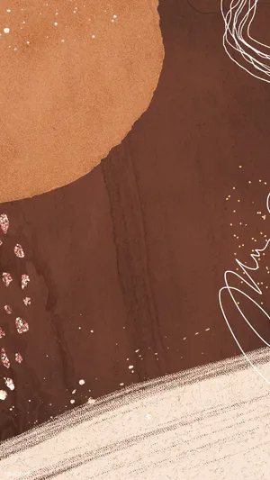 Delight In The Beauty Of Pastel Brown Wallpaper